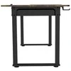 ULTRADESK UPLIFT Biurko 160x75 cm, 72-118 cm, juoda-ruda