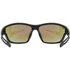 Akiniai Uvex sportstyle 806 juodas matt / mirror mėlynas