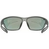 Akiniai Uvex sportstyle 806 smoke mat / mirror red