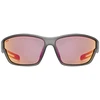 Akiniai Uvex sportstyle 806 smoke mat / mirror red