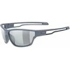 UVEX Sportstyle 806 Vario sunglasses, pilkas matt