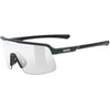 UVEX DYRT Juodas Matinis/CLEAR sunglasses