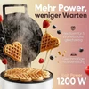Vaflinė Clatronic WA 3832 1 waffle(s) 1200 W Juodas, Baltas