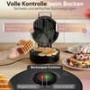 Vaflinė Clatronic WA 3832 1 waffle(s) 1200 W Juodas