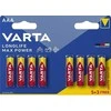 Varta AAA baterijos, 8 vienetų pakuotė
