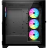 Vein X „VeinX“ korpusas GL29AL-BK, ATX, permatomas šoninis skydelis, 4 x 120 mm ARGB ventiliatoriai, ARGB šakotuvas, juodas