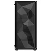Vein X Obudowa VeinX VeinX case ME19A Mid Tower, bez zdroje, 1x USB3.0, 1x USB2.0, 4x 120mm ARGB Fan, 1x ARGB Controller, juoda