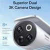 Baseus S1 Pro 3K Dual outdoor camera baltas