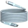 „Verbatim“ magnetinis sinchronizavimo ir įkrovimo laidas USB-C į USB-C, 100 W, 120 cm, Mėlyna