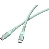 „Verbatim“ magnetinis sinchronizavimo ir įkrovimo kabelis USB-C į USB-C, 100 W, 120 cm, Žalias