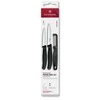 Šveicarija Victorinox Paring Peilis Set su skustuku 3 vnt. juodas