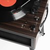 Patefonas Victrola Liberty VTA-75, rudas, su stovu