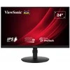 ViewSonic 24" 16:9 1920 x 1080 FHD SuperClear® IPS LED monitorius su VGA, HDMI, DipsplayPort, USB, garsiakalbiais ir visiškai ergonomišku stovu