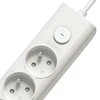 Viking tinklo praplėtimo lizdas YC53, 5x AC 230V, 1x USB-A, 2x USB-C, ilgis 1,5 m, baltas