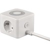 Viking maitinimo adapteris YC23L, 2x 230 V, 1x USB-A, 2x USB-C, jutiklinis šviestuvas, ilgis 1,4 m, baltas