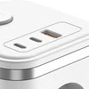 Viking maitinimo adapteris Y33, 3x 230 V, 1x USB-A, 2x USB-C, ON/OFF mygtukas, baltas