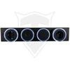 Viking lizdo modulis A20, LED lemputė su judesio jutikliu 3W, juoda