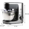 Virtuvinis kombainas Robot planetarny Domo DOMO DO9293KR Robot planetarny DELICIOSO 1200W su priedais