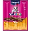 Kačių Skanėstai - Vitakraft CatStick Mini su Paukštiena ir Kepenėlėmis, 3 Vnt.