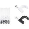 Wadfow Cable clips set 134pcs
