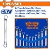 Wadfow Double-ended spanner set 10pcs