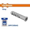 Wadfow dowel 10x50mm, set of 20
