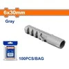 Wadfow dowel 6x30mm, set of 100