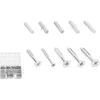 Wadfow dowel with screw set 162pcs