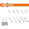 Wadfow dowel with screw set 162pcs