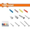 Wadfow dowel with screw, set of 140