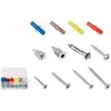 Wadfow dowel with screw, set of 140