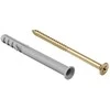 Wadfow Frame dowel 8x60mm+screw 5.2x65mm,set of 15 pcs