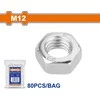 Wadfow Hexagon nut set M12 80 pcs
