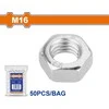 Wadfow Hexagon nut set M16 50 pcs