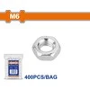 Wadfow Hexagon nut set M6 400 pcs