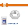 Wadfow Hexagon nut set M8 250 pcs