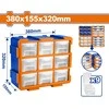 Wadfow Modular storage tower 380x155x320mm