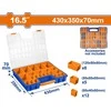 Wadfow plastikinis organizatorius 430x350x70mm 16,5"