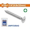 Wadfow Self-tapping screw ZH 4.8x32mm, set of 200 pcs