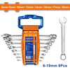 Wadfow Spanner Set 8pcs