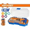Wadfow T-Shaped Screwdriver Set 45pcs