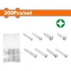 Wadfow Self-tapping screw set 200 pcs
