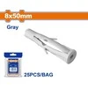 Wadfow Universal dowel 8x50mm, set of 25