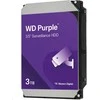 Western Digital Violetinė internal hard drive 3 TB 5400 RPM 128 MB 3.5" Serial ATA III