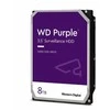 Kietasis diskas Western Digital HDD Video Surveillance WD Violetinė 8TB CMR, 3.5'', 256MB, 5640 RPM, SATA, TBW: 180