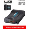 Šakotuvas Winner Group WG - Audio video konvertor SCART na HDMI, juoda