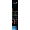Winner Group WG - Biuro pelės kilimėlis WG5 / Santrumpos / 800x300x4mm / juodas