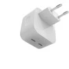 Winner Group WG - Síťová nabíječka GaN 2x USB-C 35W, bílá