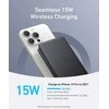 Anker MagGo Wireless Powerbank (su 30 W C prievadu, itin plonas) | A1664H11 | 10000 mAh | Juodas