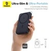 Baseus PicoGo Qi2 5000 mAh 20W juoda